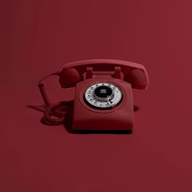 Telefonaut červený