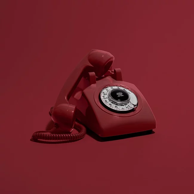 Telefonaut červený